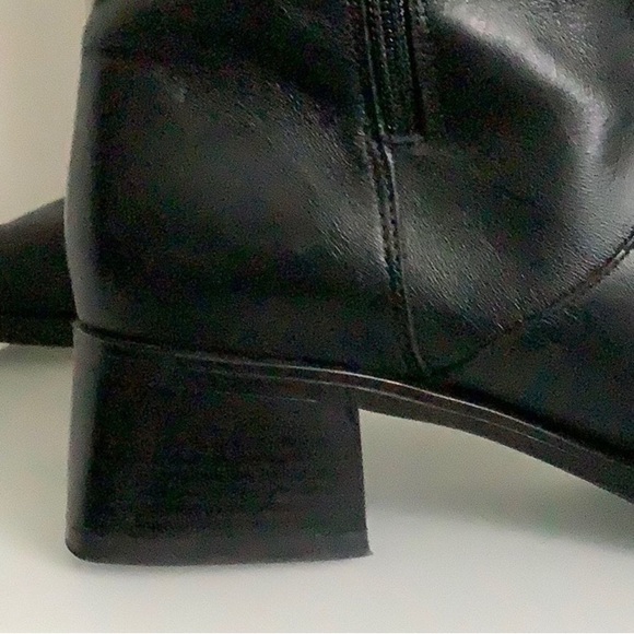 Harvard Santana Leather Fleece Lined Zip Up Boots Size 8 - Picture 7 of 10